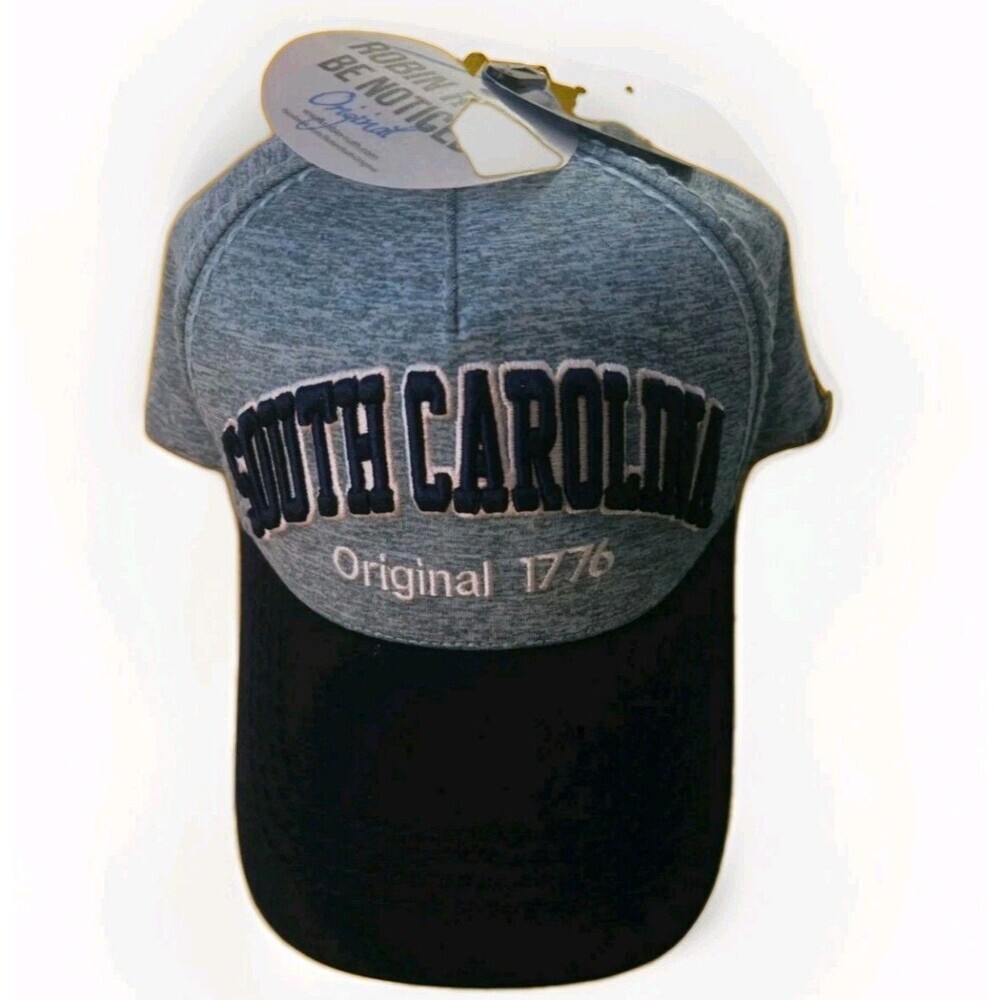 South Carolina Adjustable Hat Cap Robin Ruth Original 1776 NWT Blue Gray Embroid